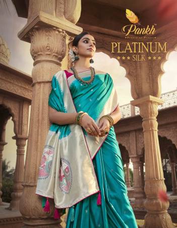 Platinum Silk By Pankh Silk Wedding Saree Collection